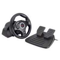 Trust Compact Vibration Feedback Steering Wheel PC-PS2-PS3 GM-3200 (16064)